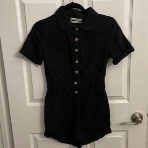 Urban Outfitters Black Short Romper